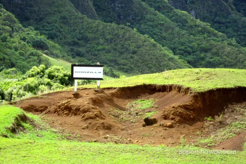 クアロアランチ映画ロケ地ツアー「ゴジラの足跡」