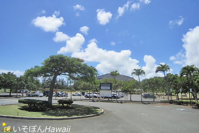 ハワイカイ・ゴルフコースの景色