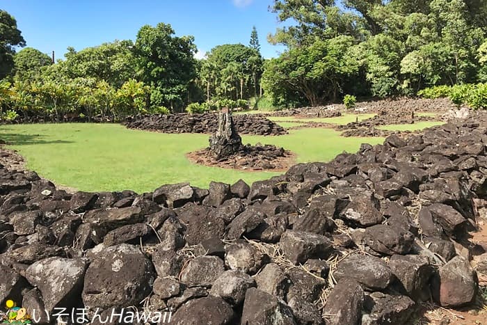 ケアイヴァ・ヘイアウの風景