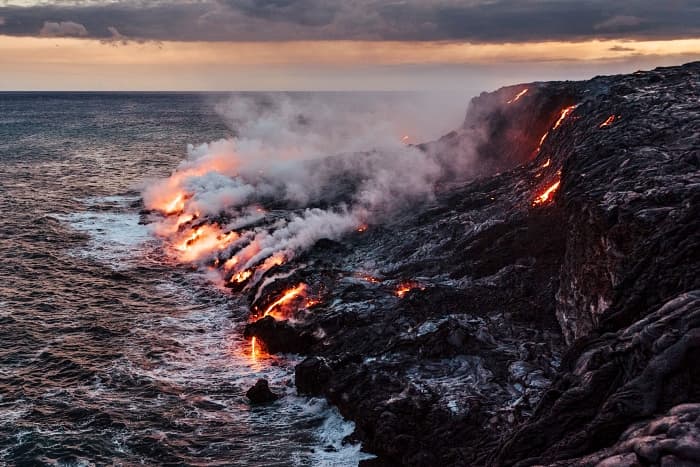 ハワイ島の噴火