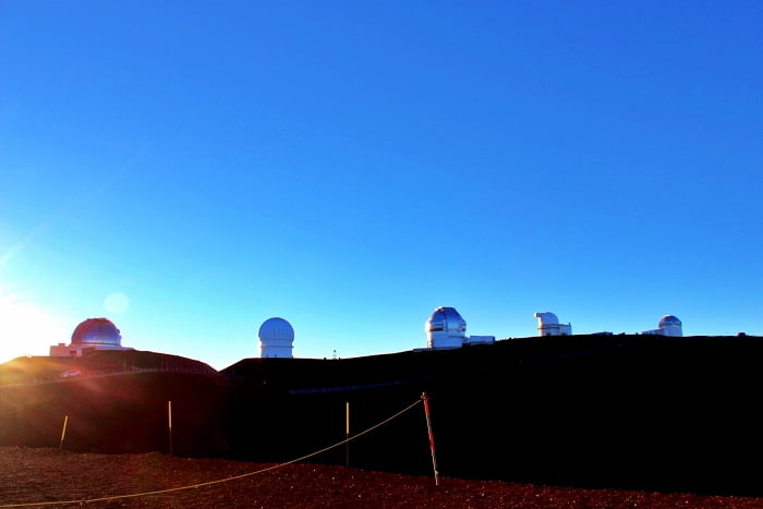 マウナケアの天文台群