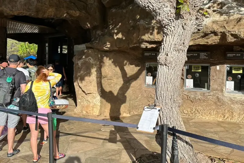 ハナウマ湾チェックイン