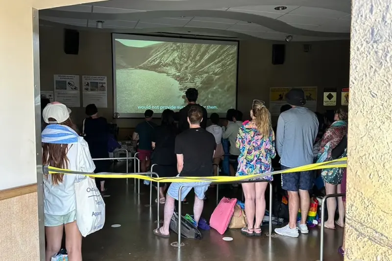 ハナウマ湾のビデオ鑑賞