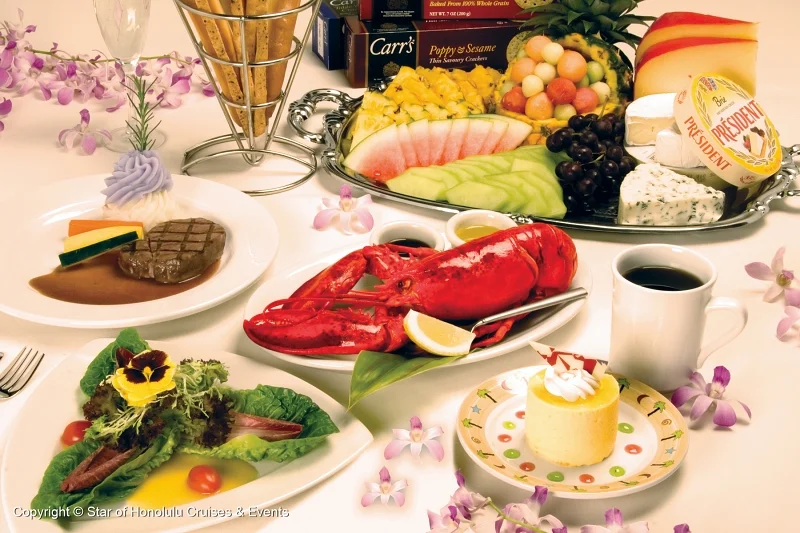 3スターのディナーイメージ