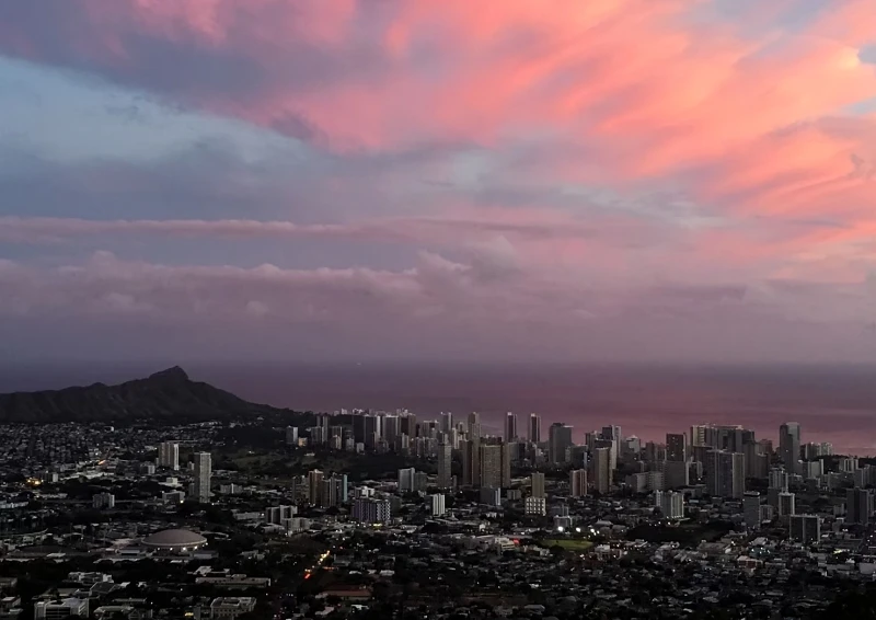 タンタラスの丘 夕景