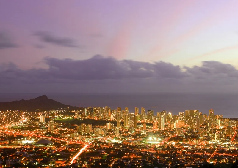 タンタラスの丘 夕景