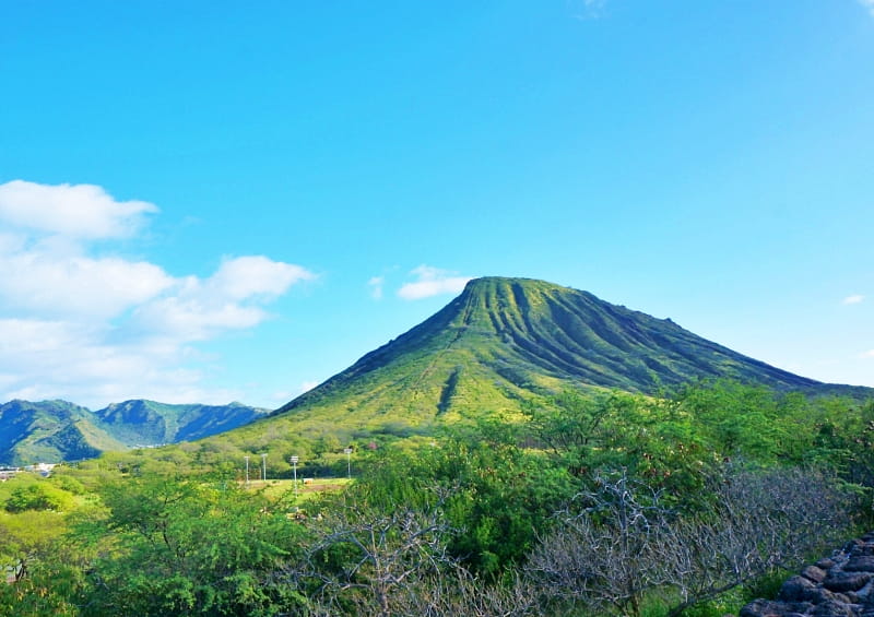 Hawai'i Kai Lookoutから見るココヘッド