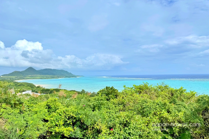 玉取崎展望台からの北東の景色