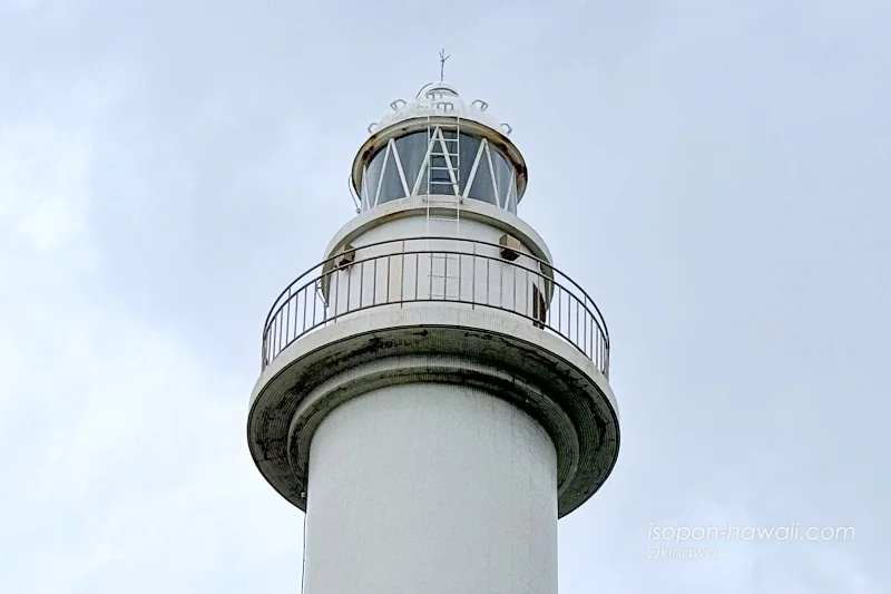 御神埼灯台の頂部の画像