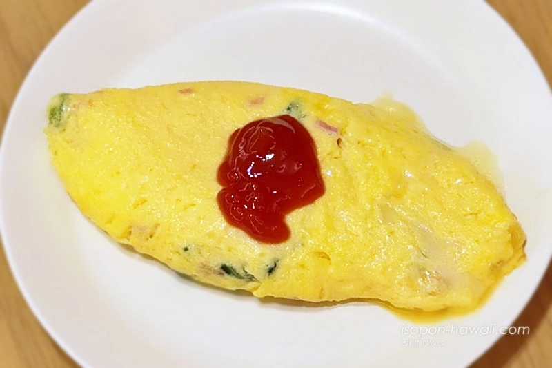 アジュール エッグステーションのオムレツ