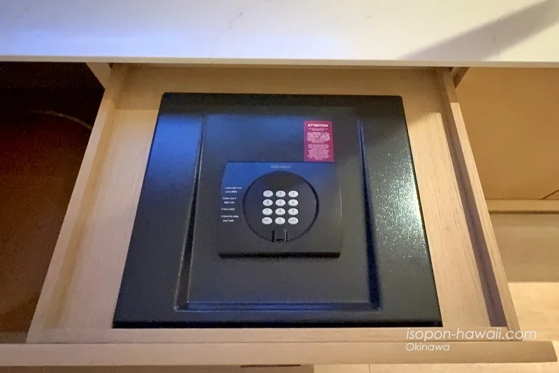 ヒルトン沖縄宮古島リゾート セーフティーボックス