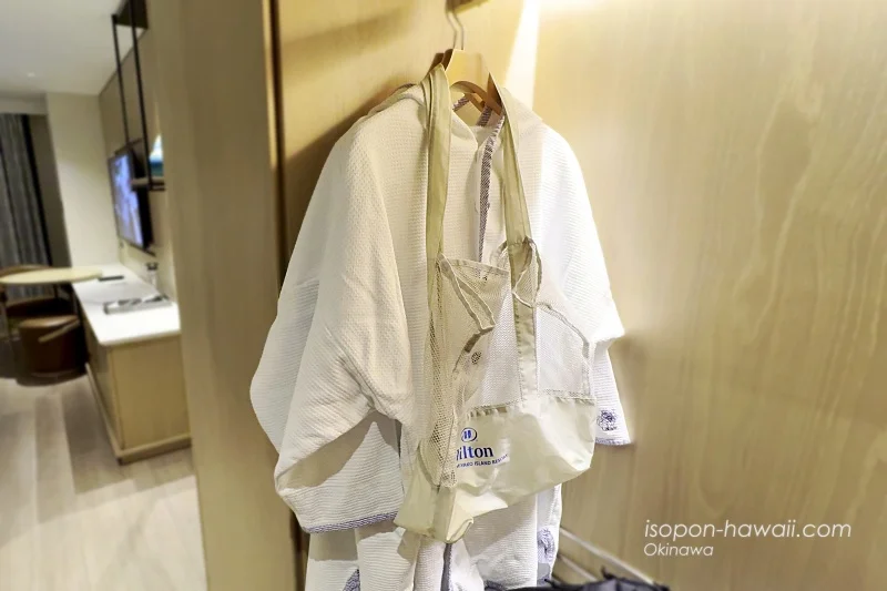ヒルトン沖縄宮古島リゾート バスローブ