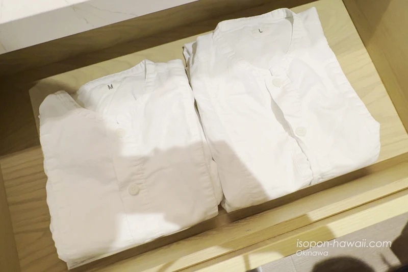 ヒルトン沖縄宮古島リゾートのパジャマ