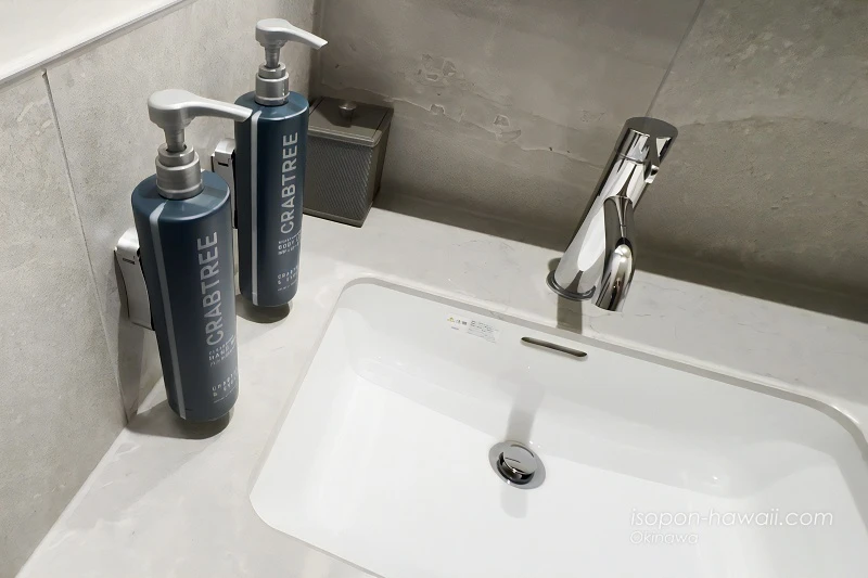 ヒルトン宮古島・ツインデラックスルーム 洗面所