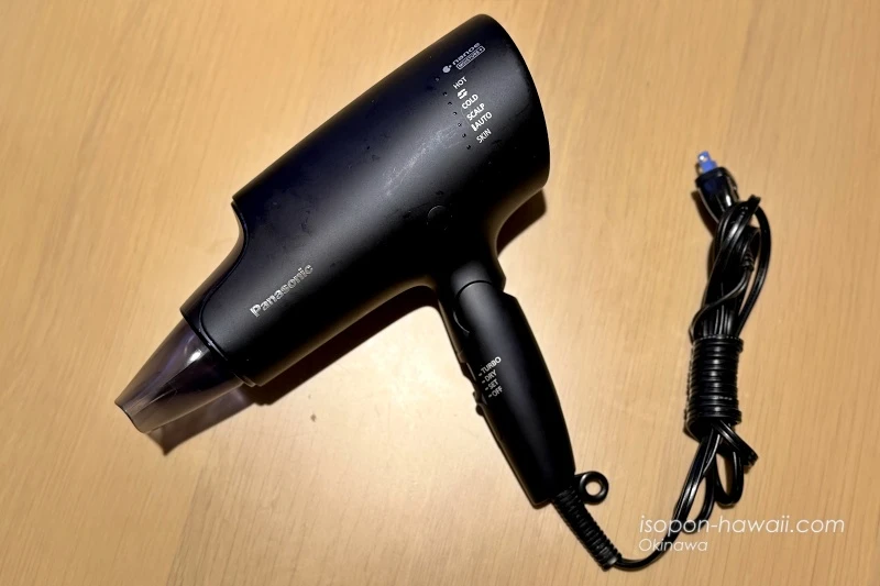 ヒルトン宮古島・ツインデラックスルーム 洗面所 ドライヤー