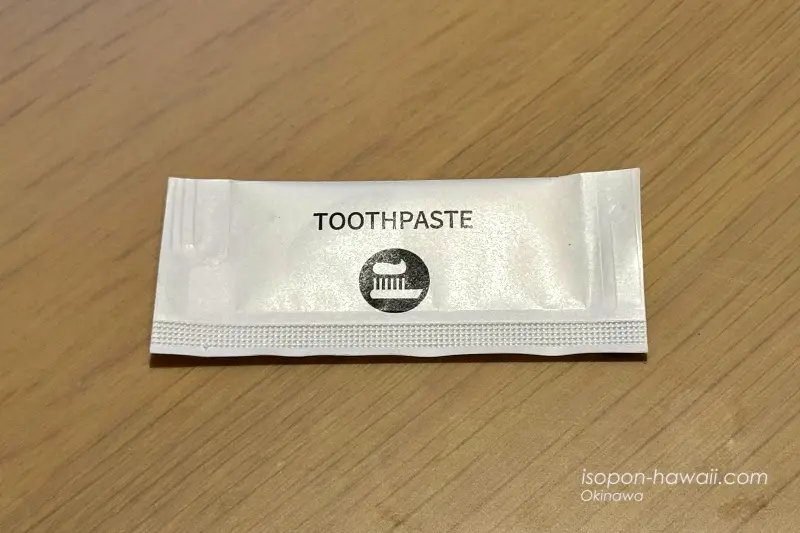 ヒルトン宮古島・ツインデラックスルーム 洗面所 歯磨き粉の替え