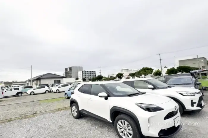 ルアナレンタカー駐車場