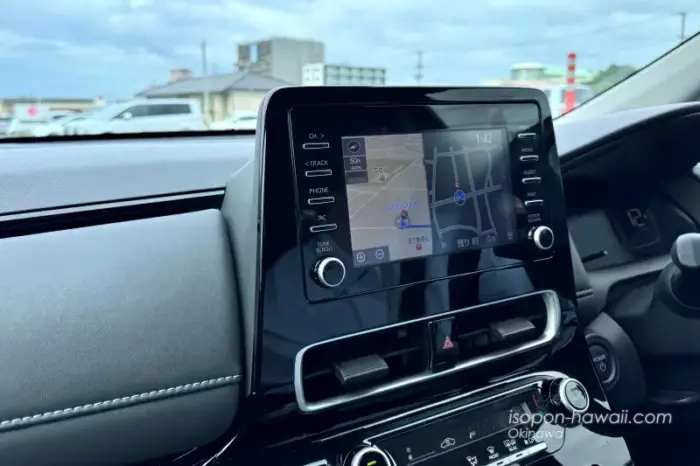 ルアナレンタカー宮古島 アクアのカーナビ