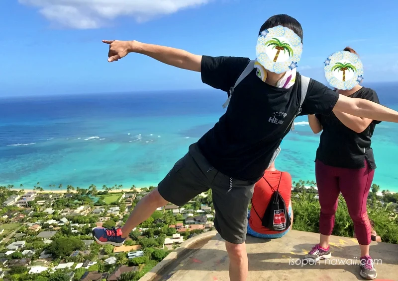 ラニカイピルボックスの上でポーズをとっているいそぽん