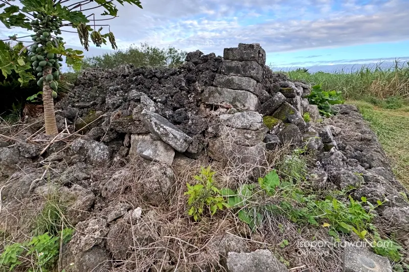 スムリャーミャーカの石囲と石積み