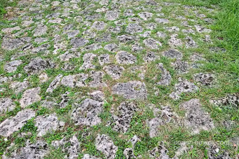 漲水石畳道