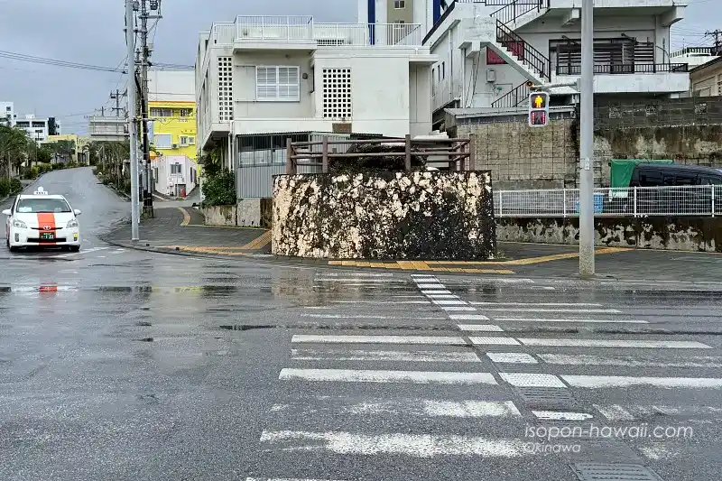 大立大殿みゃーか 反対側の歩道から見た景色