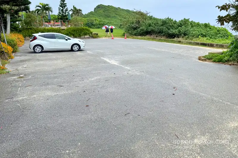 裏インギャーマリンガーデン駐車場