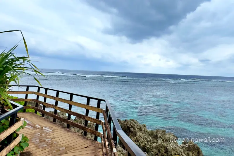 インギャーマリンガーデン展望台 海側ルートの景色