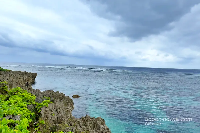 インギャーマリンガーデン展望台 海側ルートの景色
